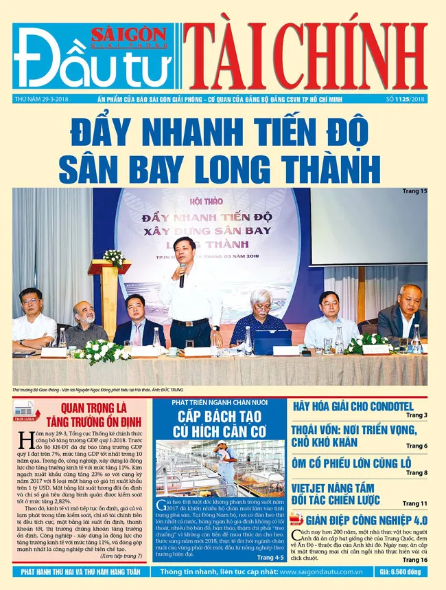Đón đọc ĐTTC phát hành thứ hai ngày 29-3 ảnh 1 Đón đọc ĐTTC phát hành thứ hai ngày 29-3 ảnh 1