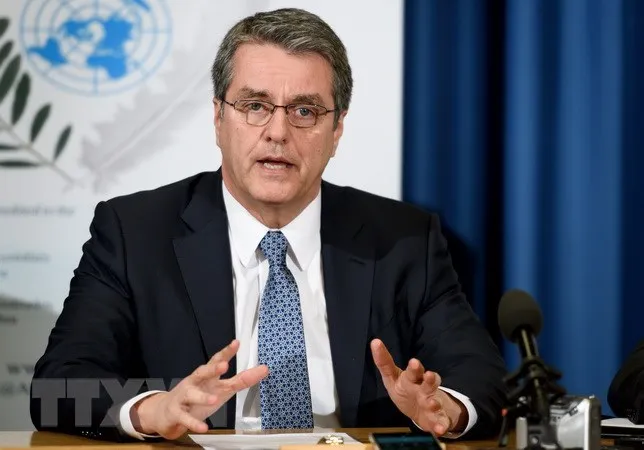 Tổng Giám đốc WTO Roberto Azevedo. (Nguồn: AFP/TTXVN)