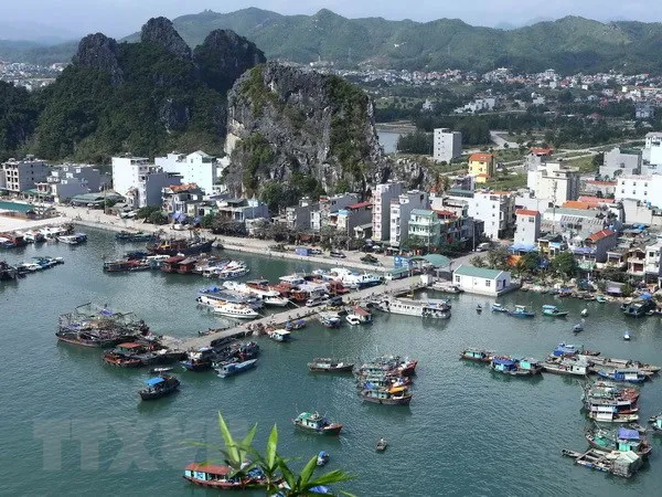 Khu kinh tế Vân Đồn. (Ảnh: Minh Quyết/TTXVN)