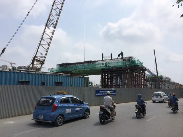 Sẽ khai thác trước đoạn trên cao metro Nhổn - Cầu Giấy