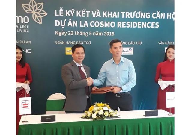 Khai trương nhà mẫu căn hộ La Cosmo 