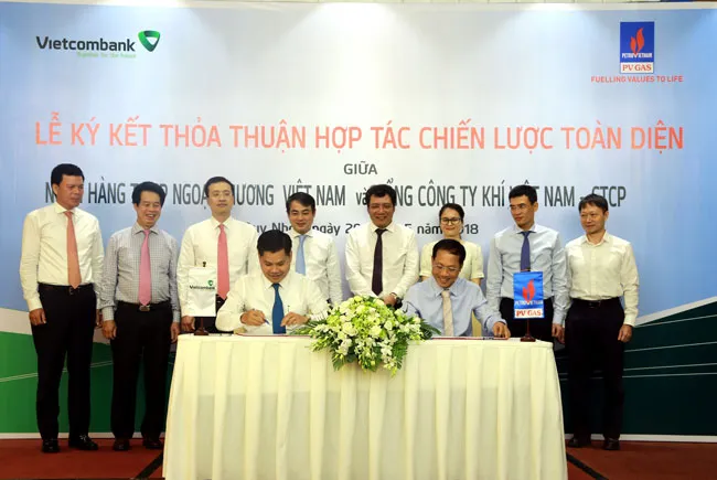 Vietcombank cung cấp gói tín dụng 4.000 tỷ đồng cho PV Gas