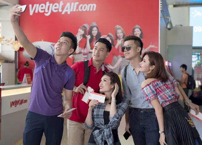 Vietjet khuyến mại 400.000 vé quốc tế giá 0 đồng