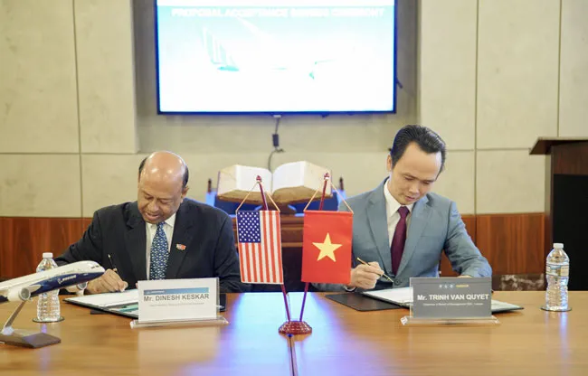 Bamboo Airways ký thỏa thuận mua 20 máy bay Boeing 787-9 Dreamliner ảnh 1 Bamboo Airways ký thỏa thuận mua 20 máy bay Boeing 787-9 Dreamliner ảnh 1