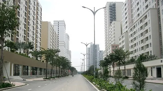 Các căn hộ khu tái định cư Thủ Thiêm