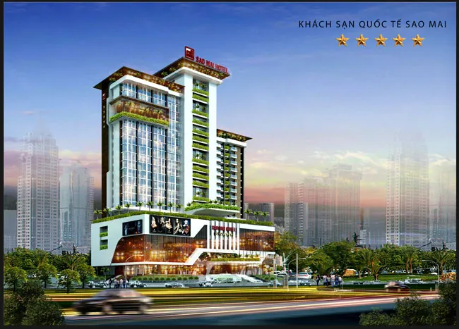 Tổ hợp khách sạn quốc tế và Văn phòng cho thuê đạt chuẩn 5 sao tại KĐT mới Nhựt Hồng