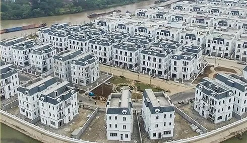 Một khu đô thị mới hình thành ở phía Đông Hà Nội.