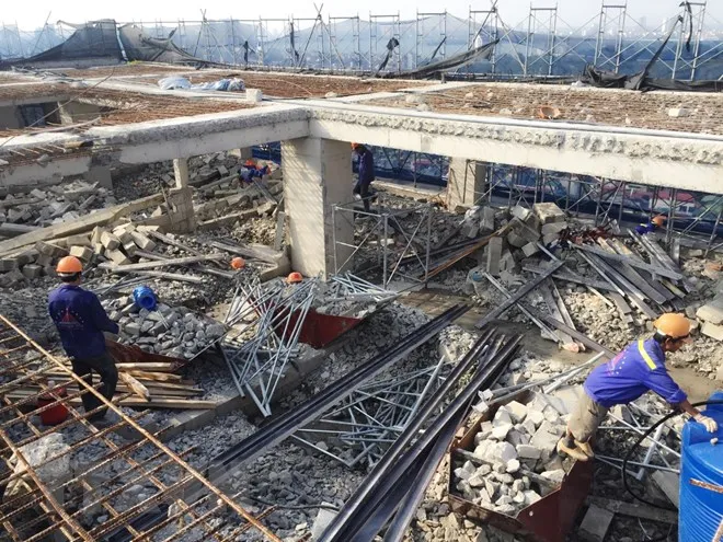 Xử lý vi phạm tòa nhà 8B Lê Trực: Khó khăn xử lý giai đoạn 2