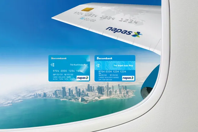 Chủ thẻ Plus Sacombank được ưu đãi đặc biệt khi bay Vietnam Airlines