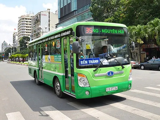 Tăng cường xe buýt đảm bảo phục vụ hành khách trong dịp lễ 2-9