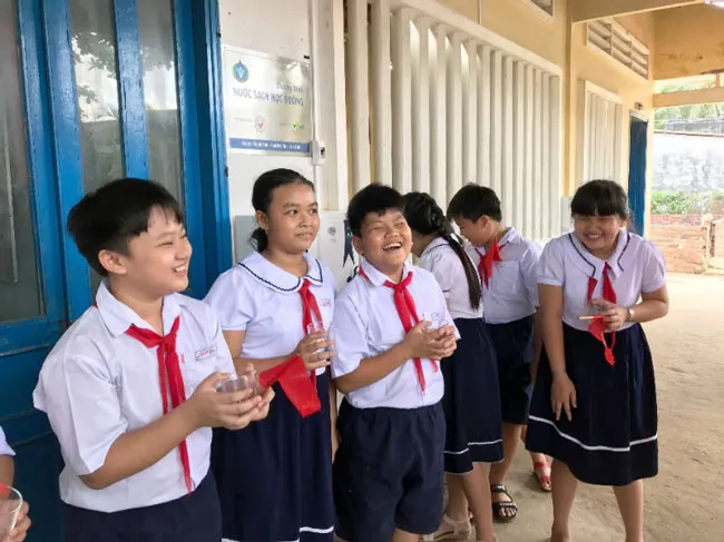 Giải bài toán nước sạch học đường tại huyện Thạnh Phú, Bến Tre ảnh 1 Giải bài toán nước sạch học đường tại huyện Thạnh Phú, Bến Tre ảnh 1
