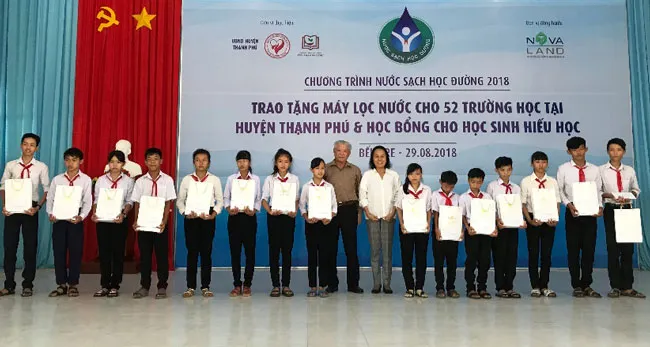 Giải bài toán nước sạch học đường tại huyện Thạnh Phú, Bến Tre ảnh 5 Giải bài toán nước sạch học đường tại huyện Thạnh Phú, Bến Tre ảnh 5