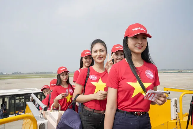 Top 43 Hoa hậu Việt Nam rực rỡ thu hút hàng triệu hành khách Vietjet ảnh 2 Top 43 Hoa hậu Việt Nam rực rỡ thu hút hàng triệu hành khách Vietjet ảnh 2