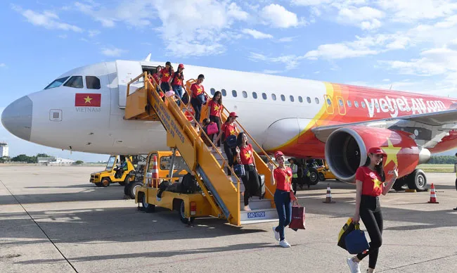 Top 43 Hoa hậu Việt Nam rực rỡ thu hút hàng triệu hành khách Vietjet ảnh 7 Top 43 Hoa hậu Việt Nam rực rỡ thu hút hàng triệu hành khách Vietjet ảnh 7