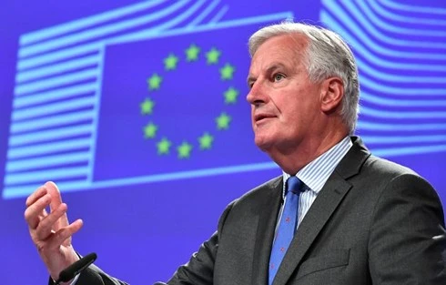 Trưởng đoàn đàm phán Brexit của Liên minh châu Âu, Michel Barnier. Ảnh: Getty.