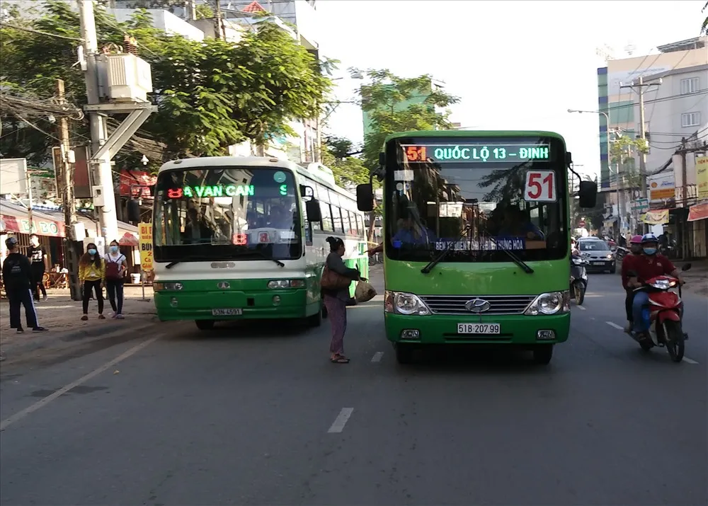 Tăng cường xe buýt phục vụ lễ hội Nghinh Ông Cần Giờ
