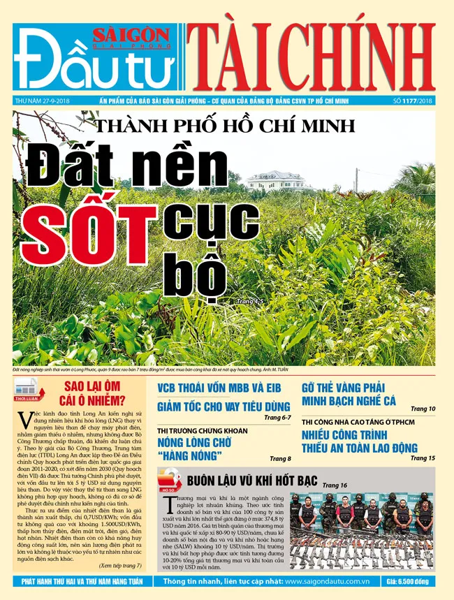 Đón đọc ĐTTC phát hành thứ năm ngày 27-9 ảnh 1 Đón đọc ĐTTC phát hành thứ năm ngày 27-9 ảnh 1