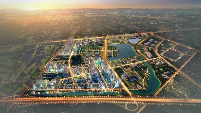 Phối cảnh tổng thể VinCity Ocean Park.