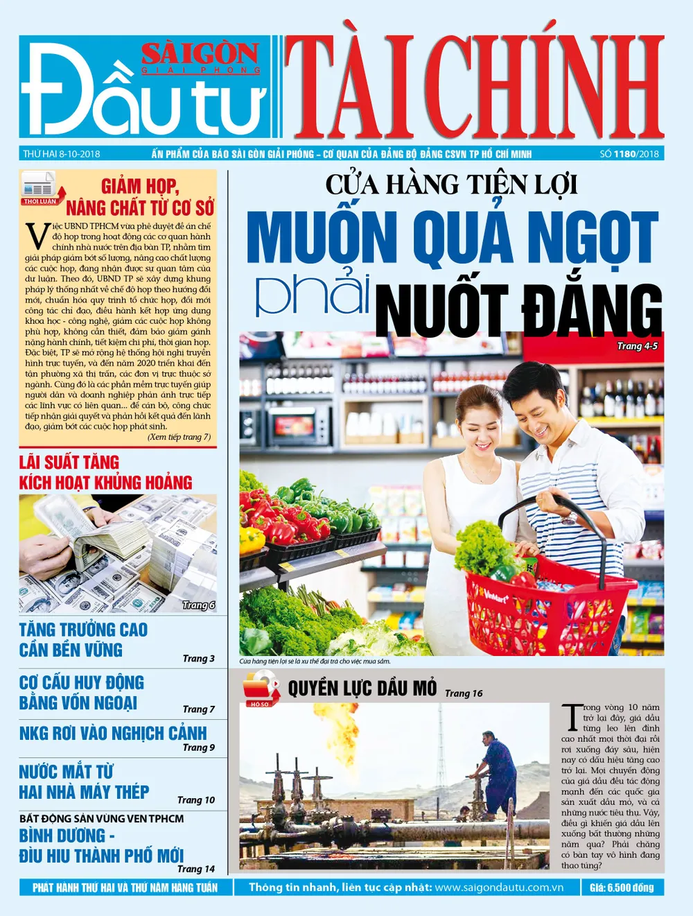 Đón đọc ĐTTC phát hành thứ hai ngày 8-10 ảnh 1 Đón đọc ĐTTC phát hành thứ hai ngày 8-10 ảnh 1