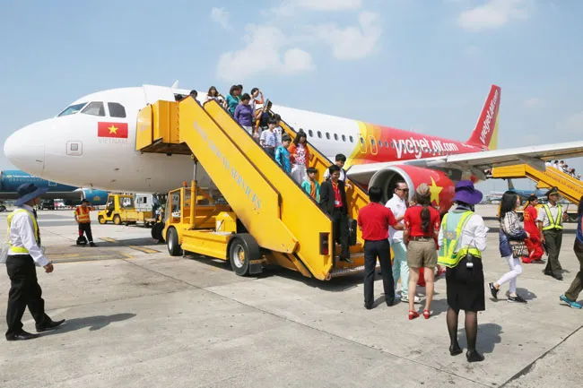Vietjet khuyến mại 700.000 vé giờ vàng giá 0 đồng