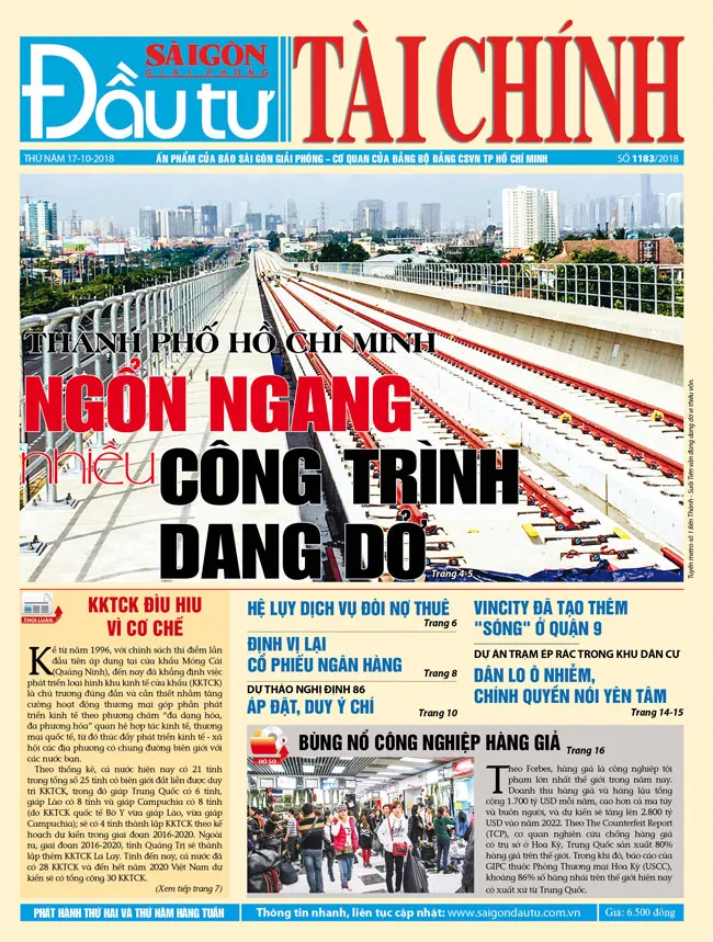 Đón đọc ĐTTC phát hành thứ năm ngày 18-10 ảnh 1 Đón đọc ĐTTC phát hành thứ năm ngày 18-10 ảnh 1