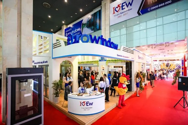 1.500 gian hàng tham dự Vietbuild 2018