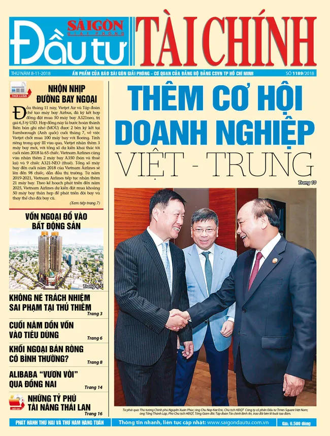 Đón đọc ĐTTC phát hành thứ năm ngày 8-11 ảnh 1 Đón đọc ĐTTC phát hành thứ năm ngày 8-11 ảnh 1