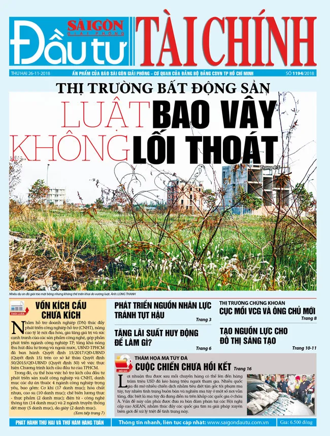 Đón đọc ĐTTC phát hành thứ hai ngày 26-11 ảnh 1 Đón đọc ĐTTC phát hành thứ hai ngày 26-11 ảnh 1