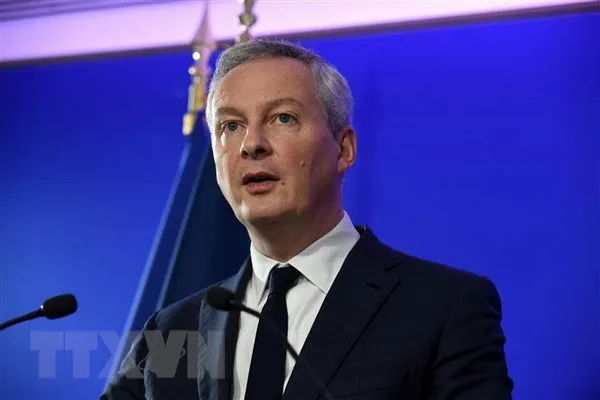 Bộ trưởng Tài chính Pháp Bruno Le Maire. (Nguồn: AFP/TTXVN)