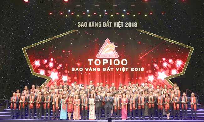Các doanh nghiệp đạt giải thưởng Sao Vàng Đất Việt 2018 ảnh 2 Các doanh nghiệp đạt giải thưởng Sao Vàng Đất Việt 2018 ảnh 2