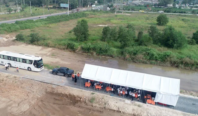 Dự án Metro City của CTCP Yeshouse đang ra hàng hơn 100 nền với giá 12 triệu đồng/m2.