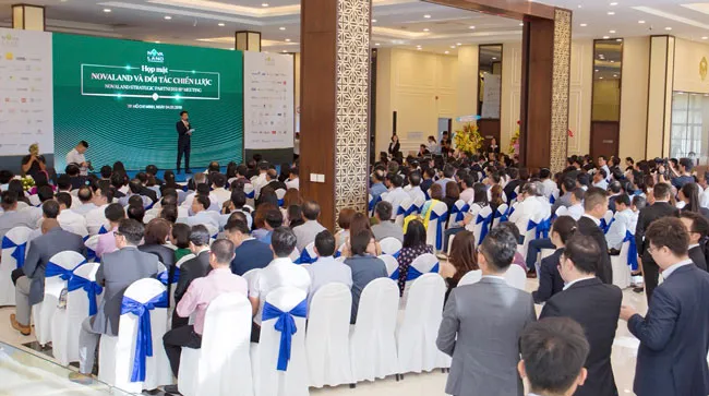 Buổi họp mặt giữa Tập đoàn Novaland và đối tác chiến lược.