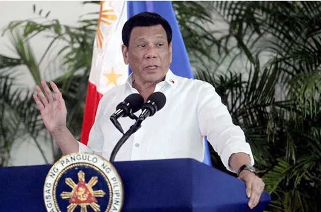 Tổng thống Rodrigo Duterte ủng hộ kế hoạch giảm tuổi chịu trách nhiệm hình sự từ 15 xuống còn 9 tuổi