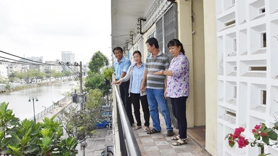 Diện mạo mới ở chung cư cũ ảnh 1 Diện mạo mới ở chung cư cũ ảnh 1