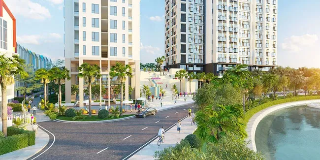 Phối cảnh dự án La Astoria, quận 2.