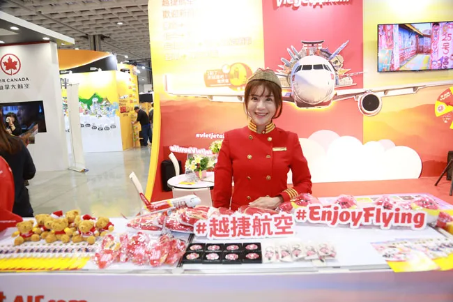Vietjet khuyến mại 200.000 vé 0 đồng nhân Triển lãm Du lịch Đài Bắc 2019