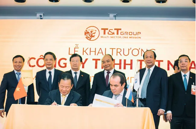 T&T Group khai trương công ty con tại Liên bang Nga ảnh 2 T&T Group khai trương công ty con tại Liên bang Nga ảnh 2