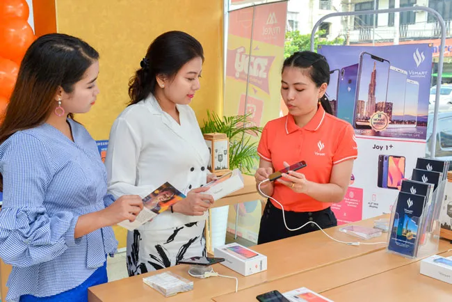 Vsmart phân phối điện thoại tại thị trường Myanmar