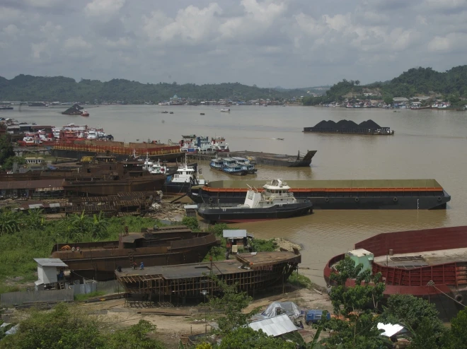 Quang cảnh vùng Samarinda, Đông Kalimantan, Indonesia. Ảnh: AFP/TTXVN