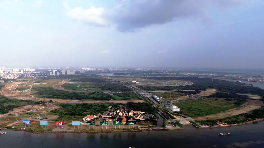 Khu đô thị sáng tạo, tương tác cao phía Đông TP HCM có phạm vi nghiên cứu qui hoạch khoảng 21.000 ha. (Ảnh tư liệu: Lê Giang)