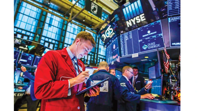 Sở Giao dịch chứng khoán New York (NYSE). 