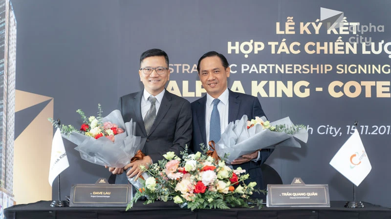 Công bố hợp tác chiến lược Alpha King - Coteccons