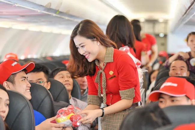 Vietjet khuyến mãi 5 triệu vé 0 đồng mùa lễ hội