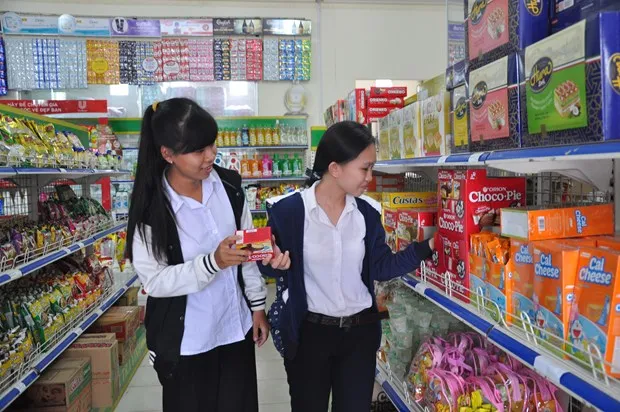 Đây cũng là dịp để doanh nghiệp quảng bá hàng Việt. (Ảnh: Đức Duy/Vietnam+)