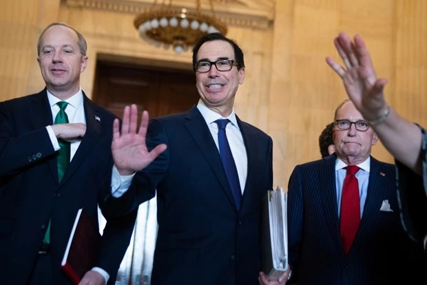 Bộ trưởng Tài chính Mỹ Steve Mnuchin. (Ảnh: Rollcall)