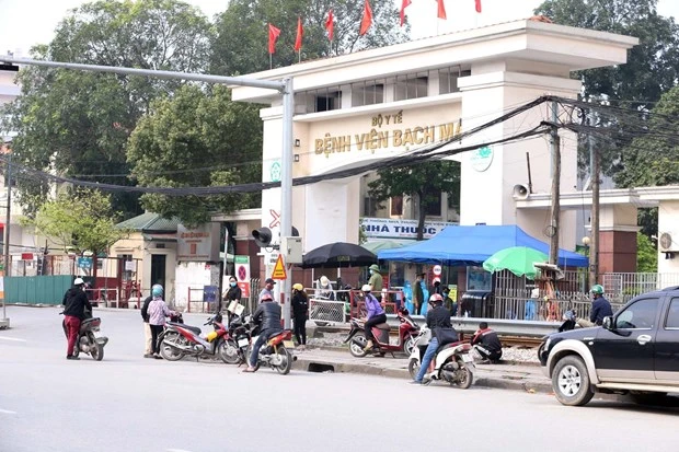 Bệnh viện Bạch Mai. (Ảnh: Anh Tuấn/TTXVN)