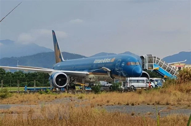 Một máy bay của Vietnam Airlines đưa công dân Việt Nam về nước. (Ảnh minh họa. Nguồn: TTXVN)