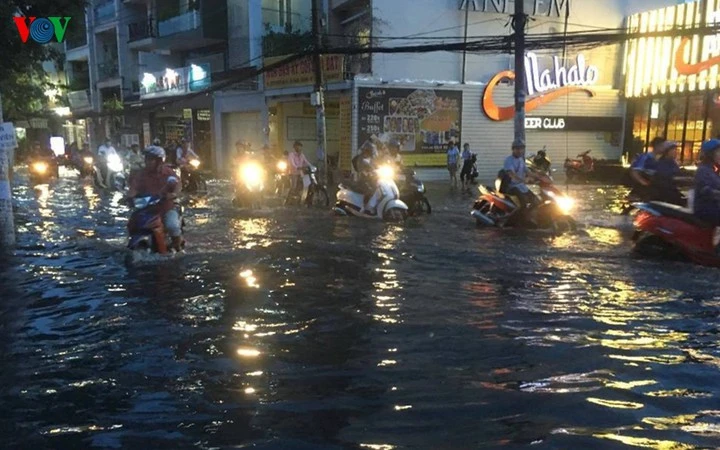 TP HCM giảm nỗi lo ngập nước vào mùa mưa