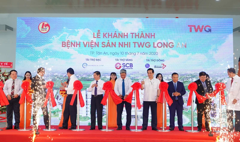 Khánh thành Bệnh viện sản Nhi TWG Long An quy mô 500 giường