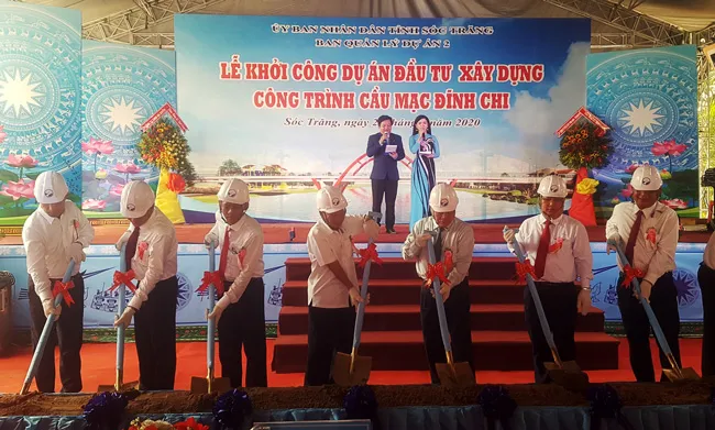 Sóc Trăng khánh thành và khởi công 2 dự án hơn 1.000 tỷ đồng ảnh 1 Sóc Trăng khánh thành và khởi công 2 dự án hơn 1.000 tỷ đồng ảnh 1